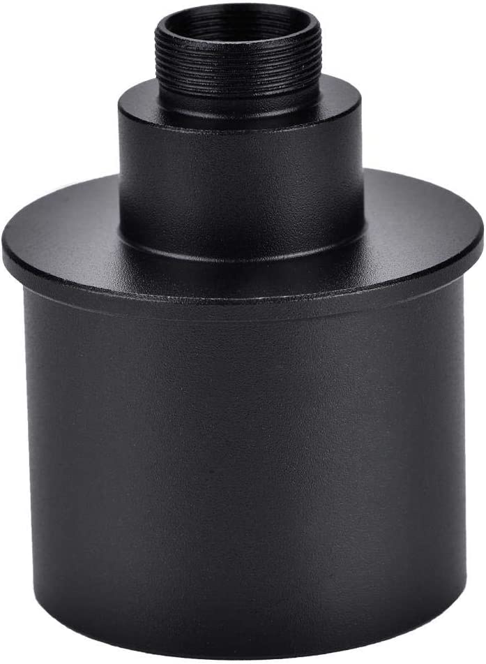         Bindpo Webcam Adapter, Aluminum Alloy Telescope Eyepiece Port Converter,M12*0.5 Thread,for 1.25inch Telescope       