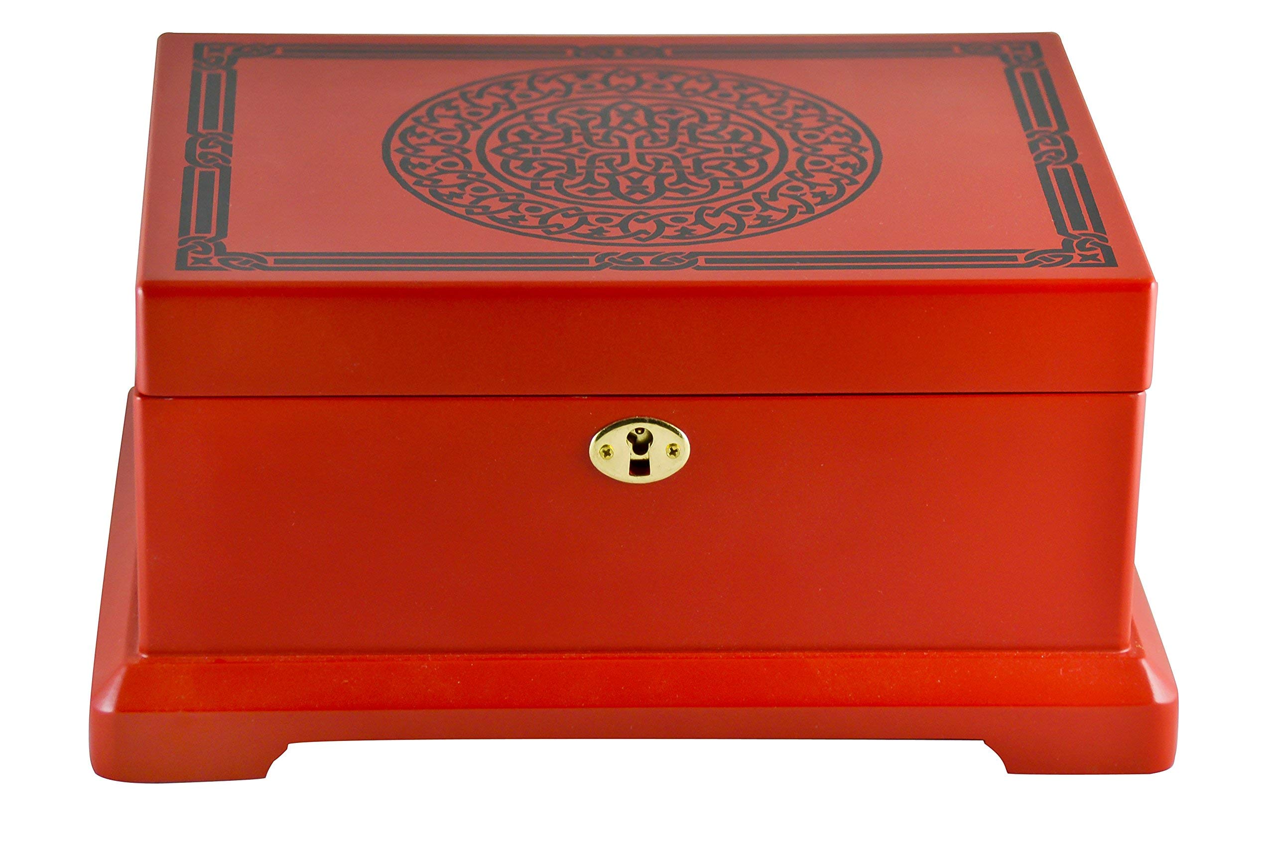 Le Grande Jewelry Box | Unique, High End Antique Wooden Jewelry Case/ Holder/ Organizer Impeccable Traditional Vintage Design| Ideal Jewelry Storage Container