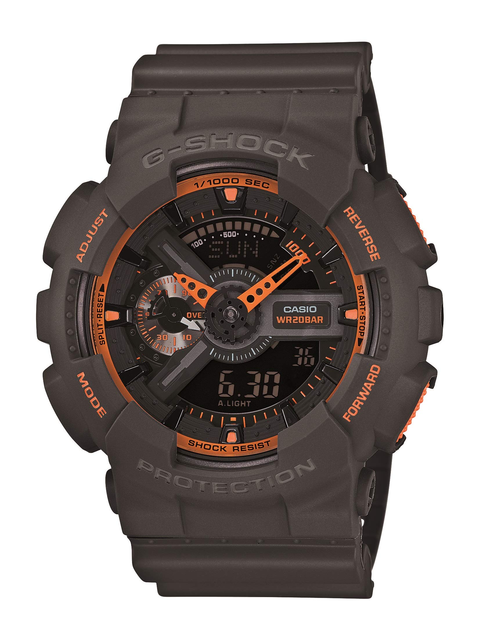 Casio Men's GA-110 XL Series G-Shock Quartz 200M WR Shock Resistant Watch