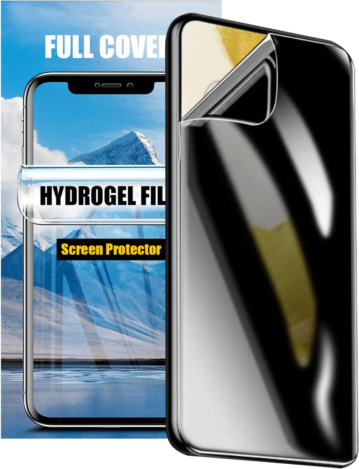         2 Pack Privacy Hydrogel Film For Samsung Galaxy Note 20 Clear Soft TPU Screen Protector Compatible with Samsung Galaxy Note 20, High Sensitivity Protective Film (Not Tempered Film)       