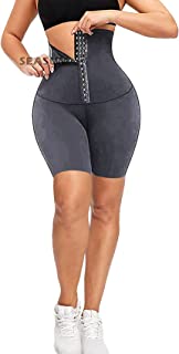 High Waisted Yoga Legging with Adjustable Waist Corset Belt Tummy Control Slimming Waist Trainer Pant