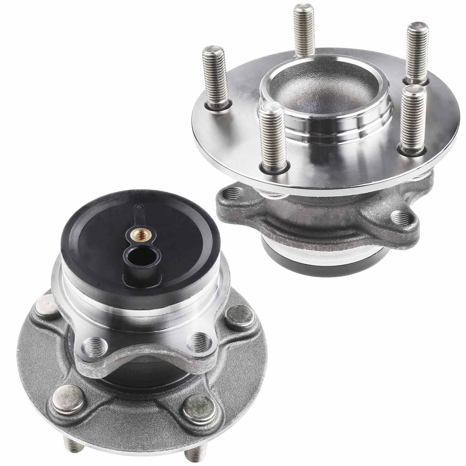 A-Premium Wheel Hub and Bearing Assembly Compatible with Mitsubishi Eclipse Cross 2018-2019 Outlander Sport 2013-2019 RVR 2012-2019 Rear Left and Right 2-PC