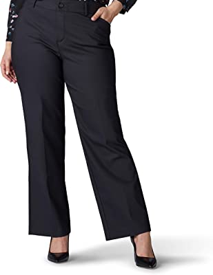Women's Plus Size Flex Motion Regular Fit Trouser Pant