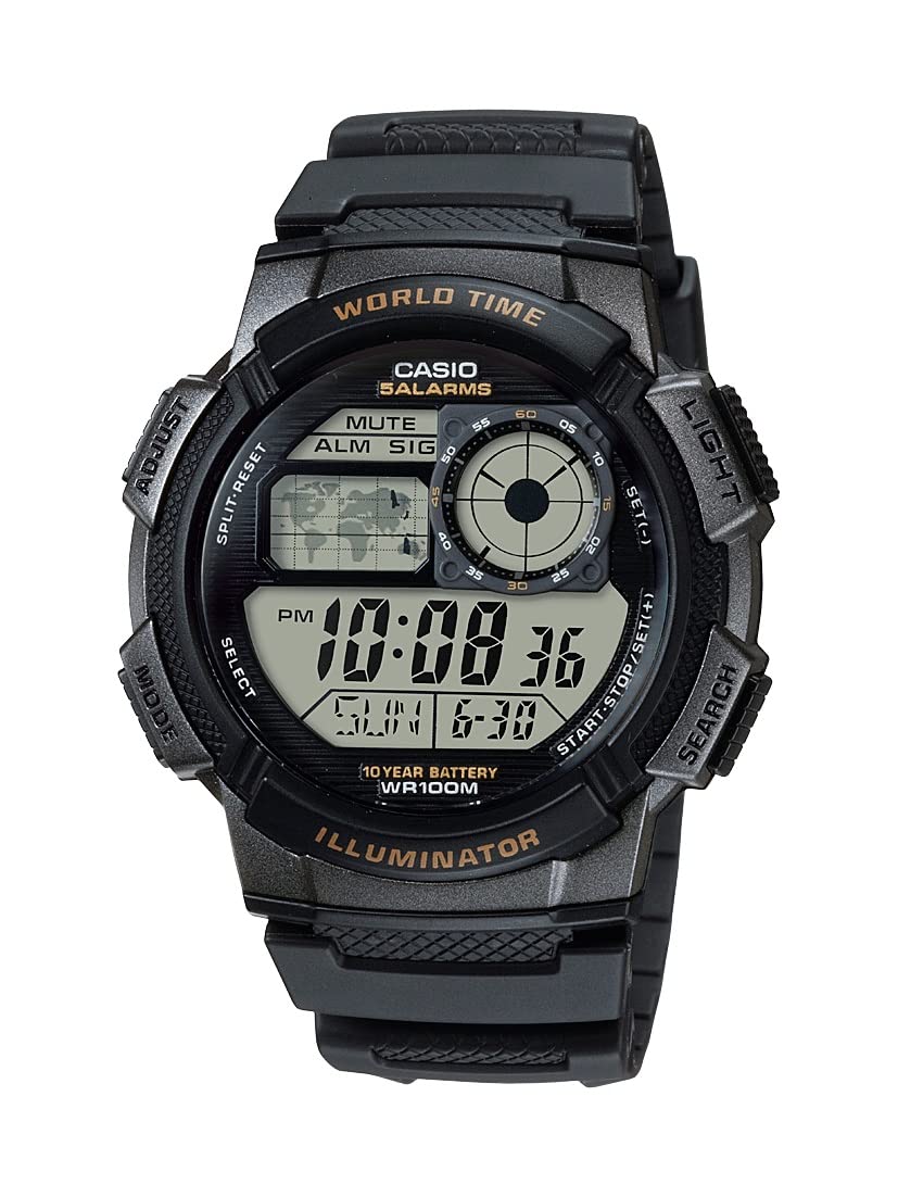 Men’s AE-1000W-1AVDF Sporty Digital Quartz Watch