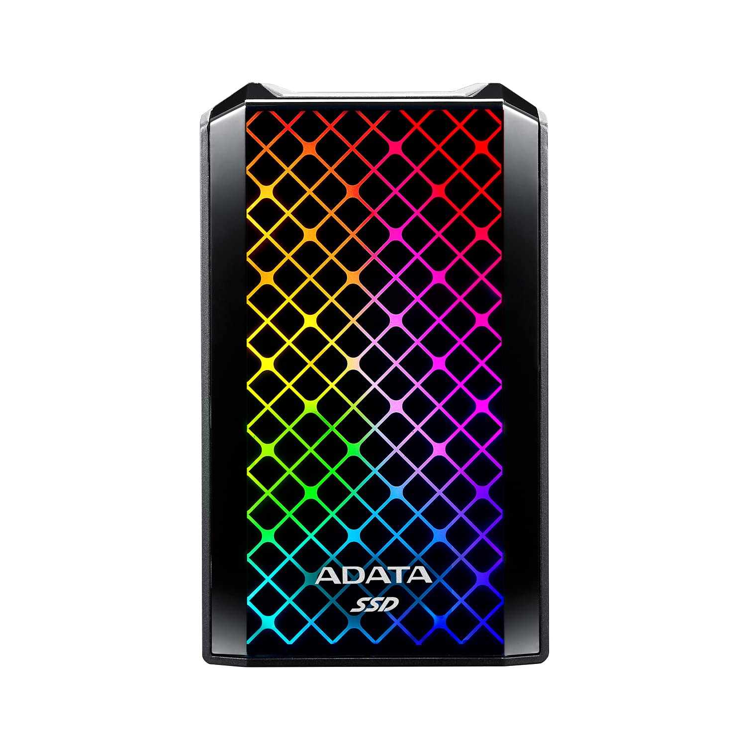 ADATA RGB SE900 1TB USB3.2 Gen2x2 Type-C Super Fast Transfer up to 2000MB/s Gaming and Personal External SSD (ASE900G-1TU32G2-CBK)