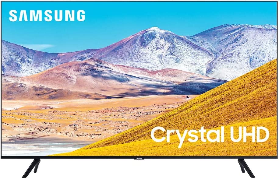         SAMSUNG 50-inch Class Crystal UHD TU-8000 Series - 4K HDR Smart TV with Alexa Built-in (UN50TU8000FXZA, 2020 Model)       