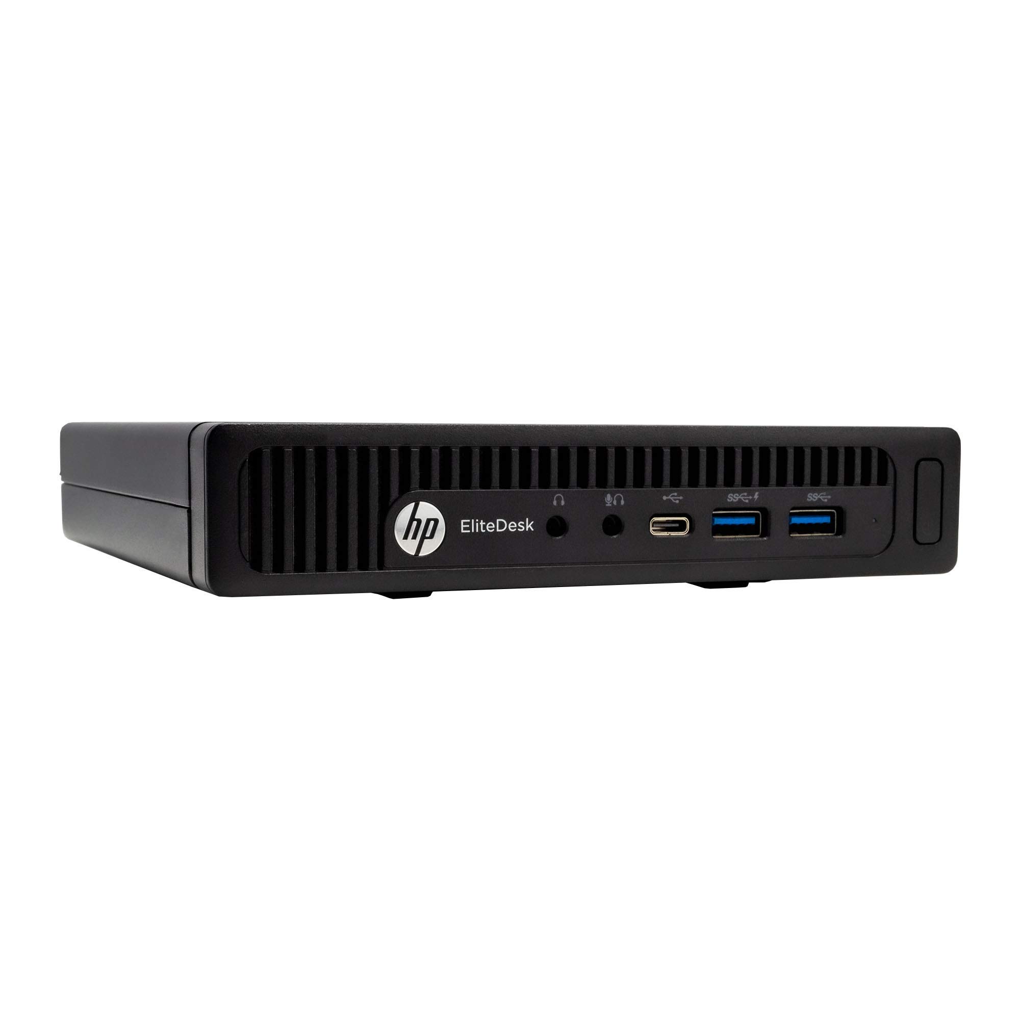 HP EliteDesk 800 G2 Mini Business Desktop PC Intel Quad-Core i5-6500T up to 3.1G,16GB DDR4,1000GB(1TB) SSD,VGA,DP Port,Windows 10 Professional 64 Bit-Multi-Language-English/Spanish (Renewed)