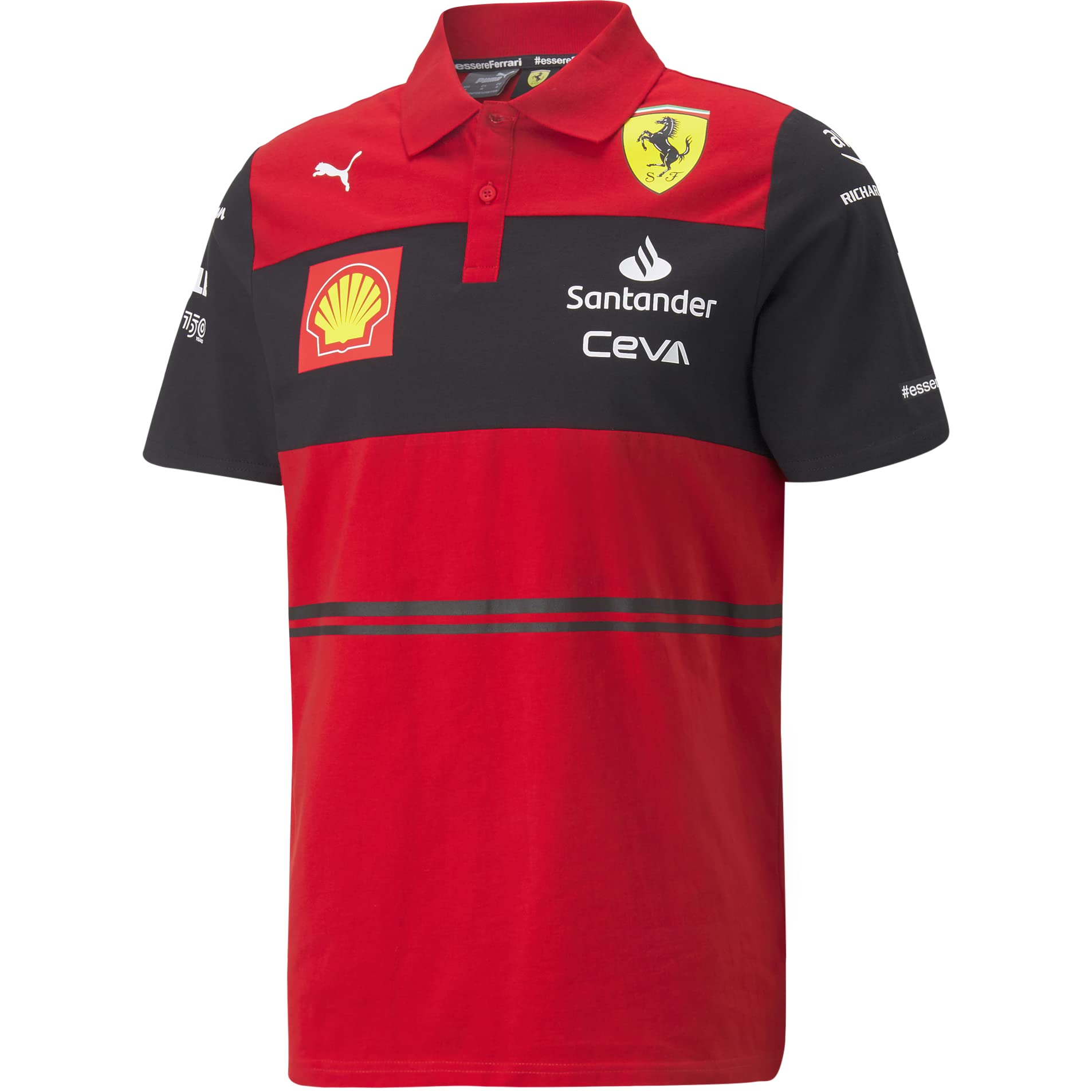 Scuderia Ferrari F1 Men's 2022 Team Polo Shirt