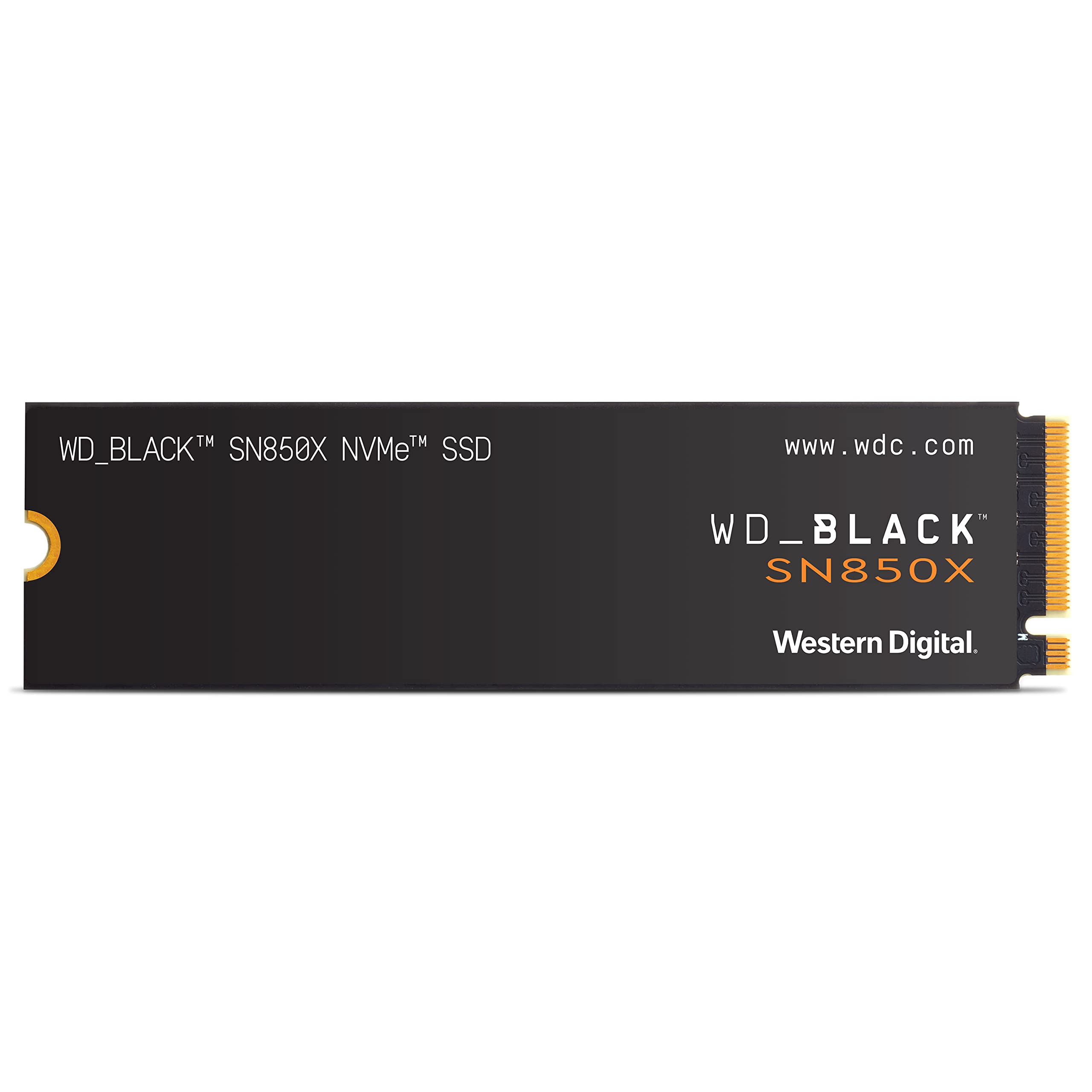 WD_BLACK 2TB SN850X NVMe Internal Gaming SSD Solid State Drive - Gen4 PCIe, M.2 2280, Up to 7,300 MB/s - WDS200T2X0E
