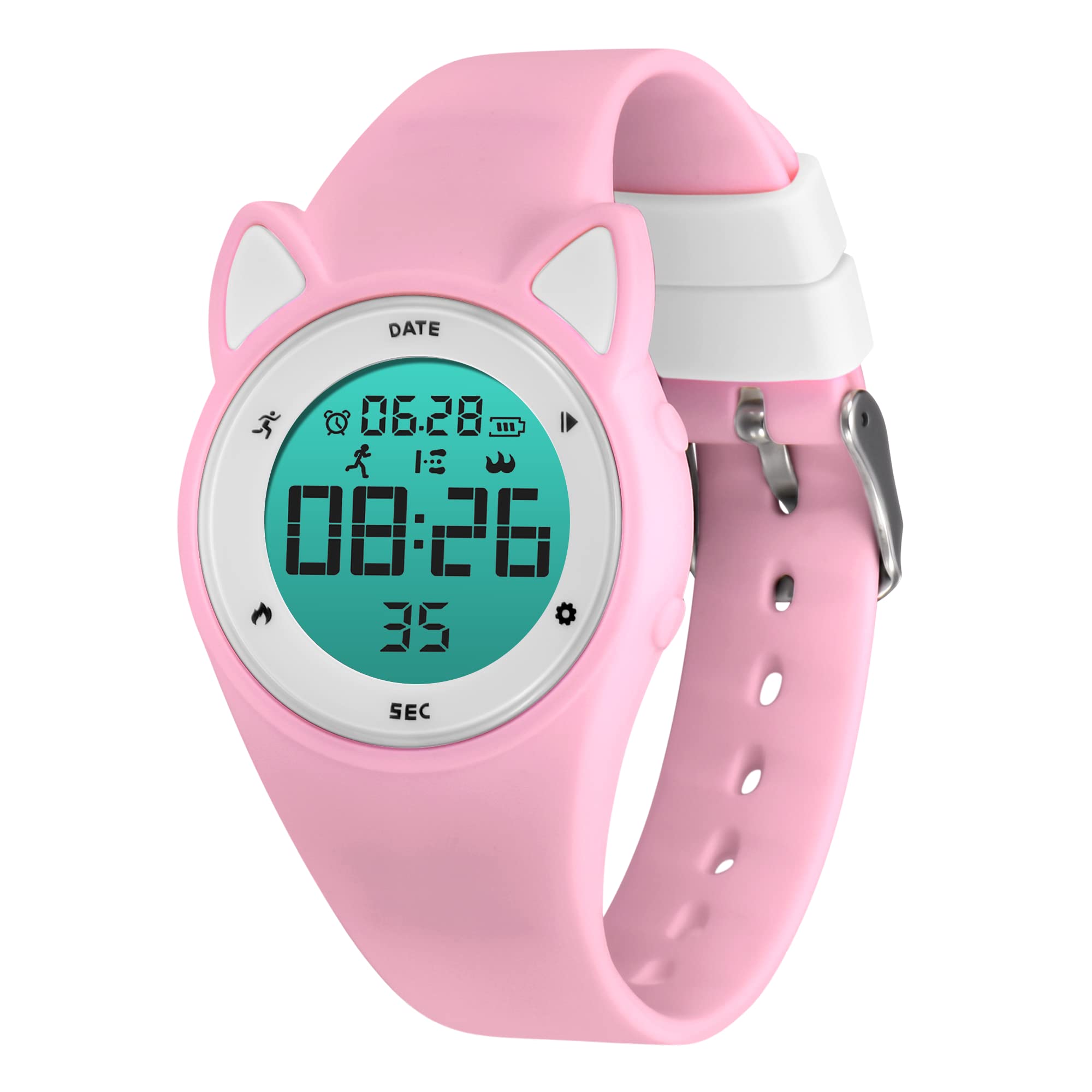 Kids Watches Digital Sport Watch for Girls Boys, Fitness Tracker with Alarm Clock, Stopwatch, No App Waterproof Watches for Teens Students Ages 5-12