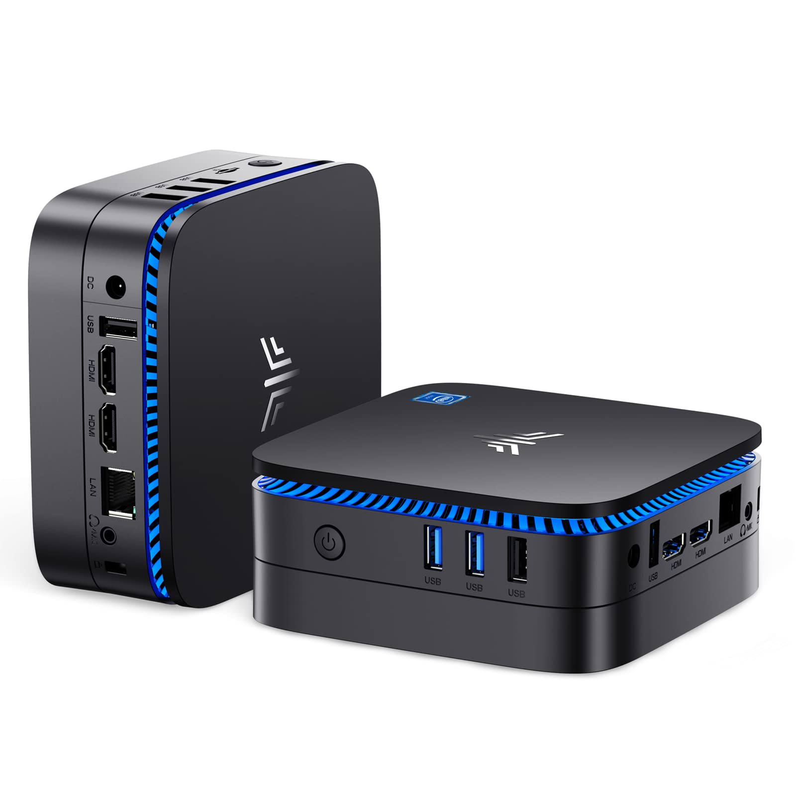 KAMRUI AK1 Pro Mini PC, Intel 11th Gen N5105(up to 2.9GHz) Mini Desktop Computers Windows 11 Pro, 8GB RAM/256GB M.2 SSD Micro Computer Tower Support 4K UHD, Dual Wi-Fi, BT 4.2 for Business Home Office