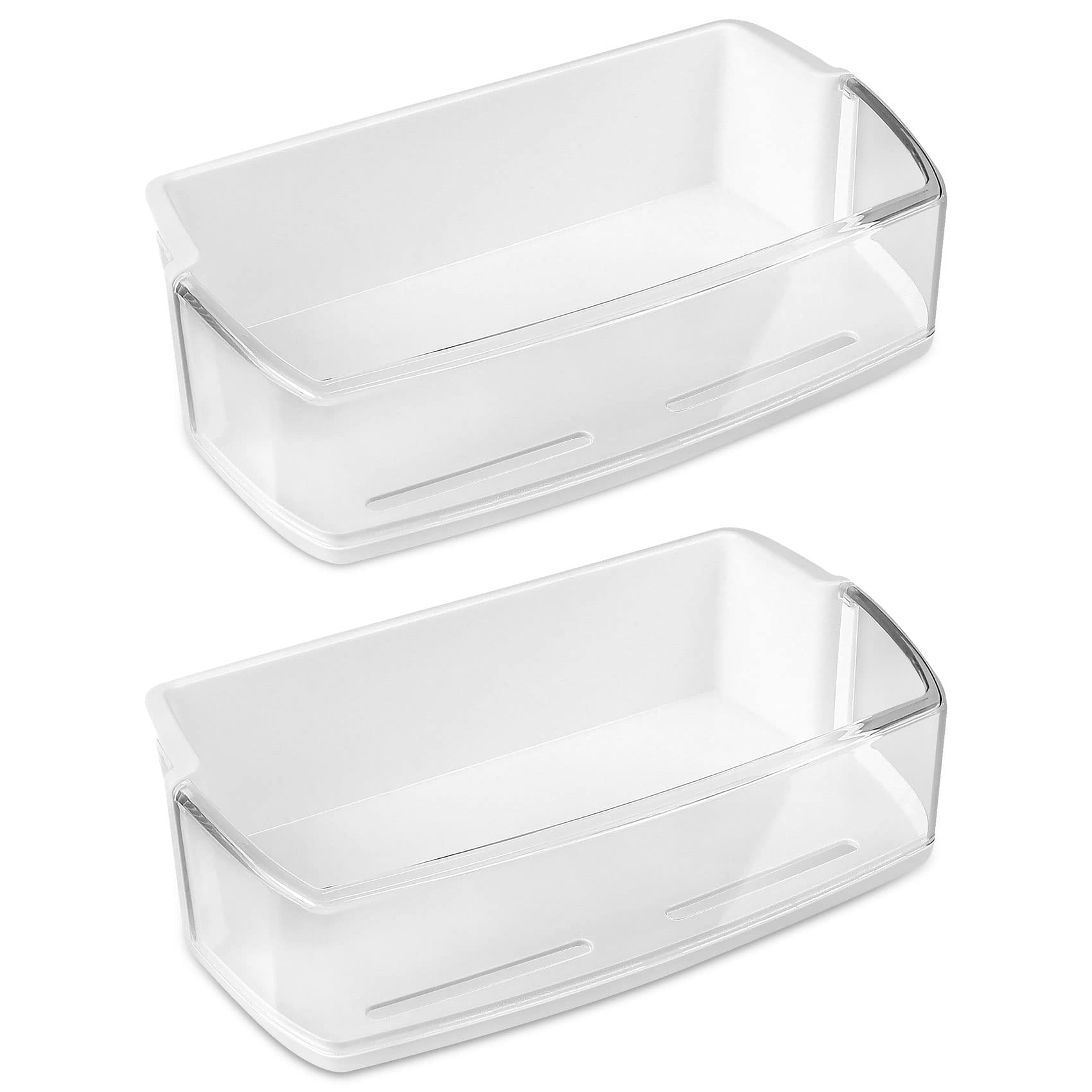 AAP73631502 Refrigerator Door Shelf Basket Bin (Right) Replacement Compatible with lg/kenmore/sears Refrigerator Shelves - AP5673810, 2652330, AAP72909218, AP5673811, EAP7786021, PS7786021 (2 Pack)