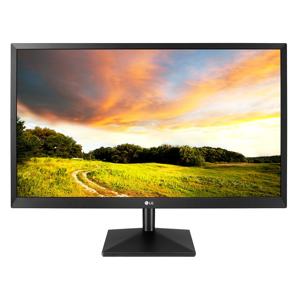 LG 27MK400H-B Monitor 27” Full HD (1920x1080) TN Display, AMD FreeSync Technology, Dynamic Action Sync, Black Stabilizer, On Screen Control - Black