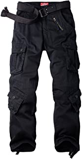 Womens Cargo Pants with Pockets Casual Military Army Hiking Combat Tactical Work Pants Trousers