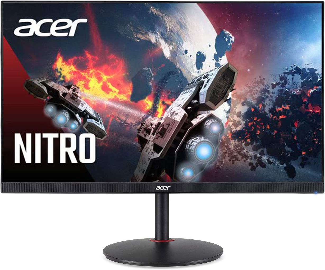         Acer Nitro XV272U Vbmiiprx 27" Zero-Frame WQHD 2560 x 1440 Gaming Monitor | AMD FreeSync Premium | Agile-Splendor IPS | Overclock to 170Hz | Up to 0.5ms | 95% DCI-P3 | 1 x Display Port &am
