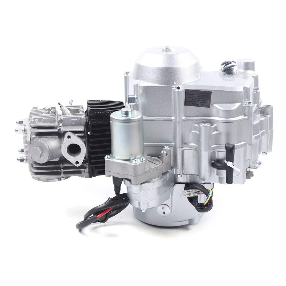 Futchoy 110cc 4-Stroke Single Cylinder Engine Auto Transmission Electric Start Motor for 50/70/ 90cc ATV Go Karts