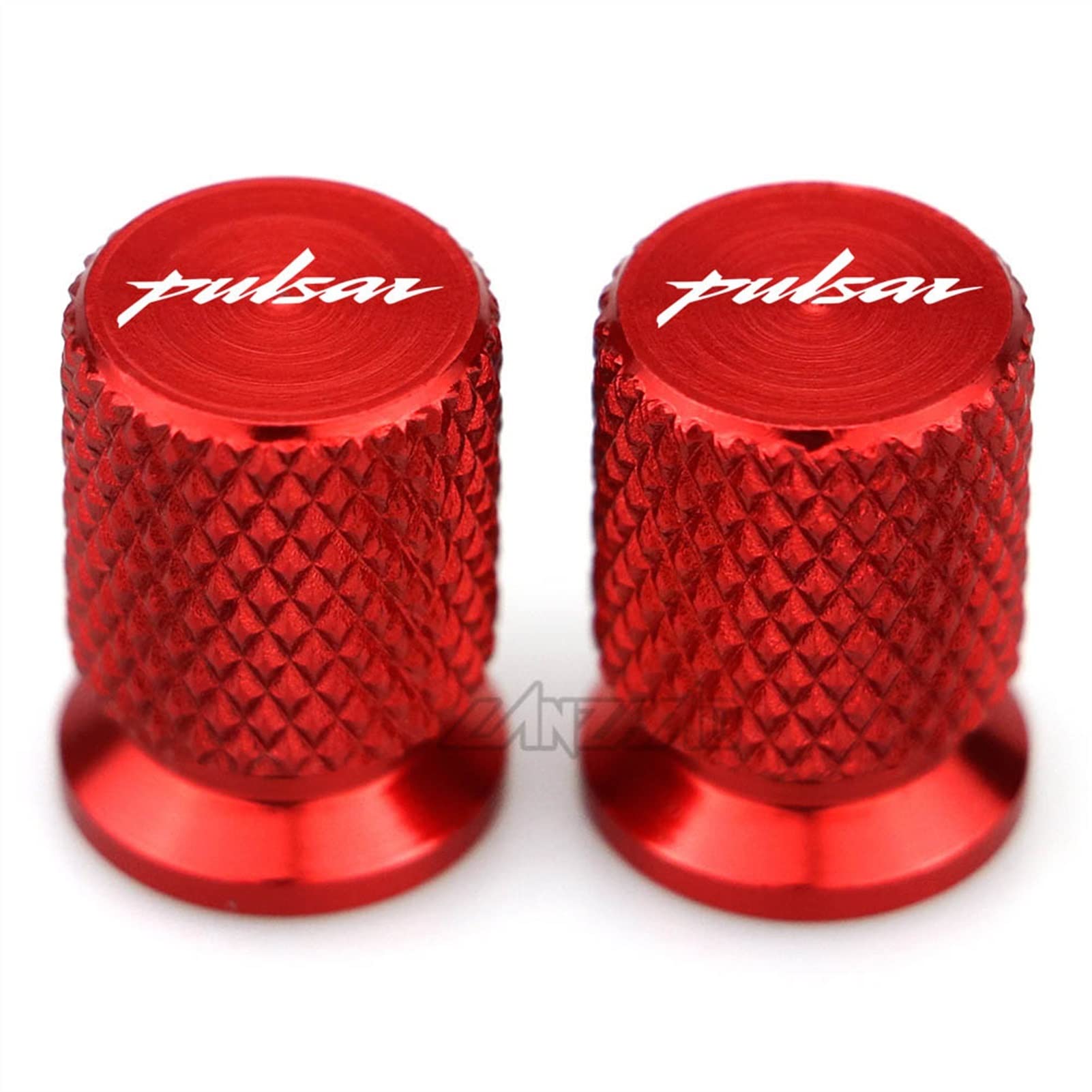 DYWK for Bajaj Pulsar 125 150 180 RS200 NS200 NS160 Motorcycle Tire Valve Air Port Stem Cap Cover CNC Aluminum Motorbike Parts (Color : Red)