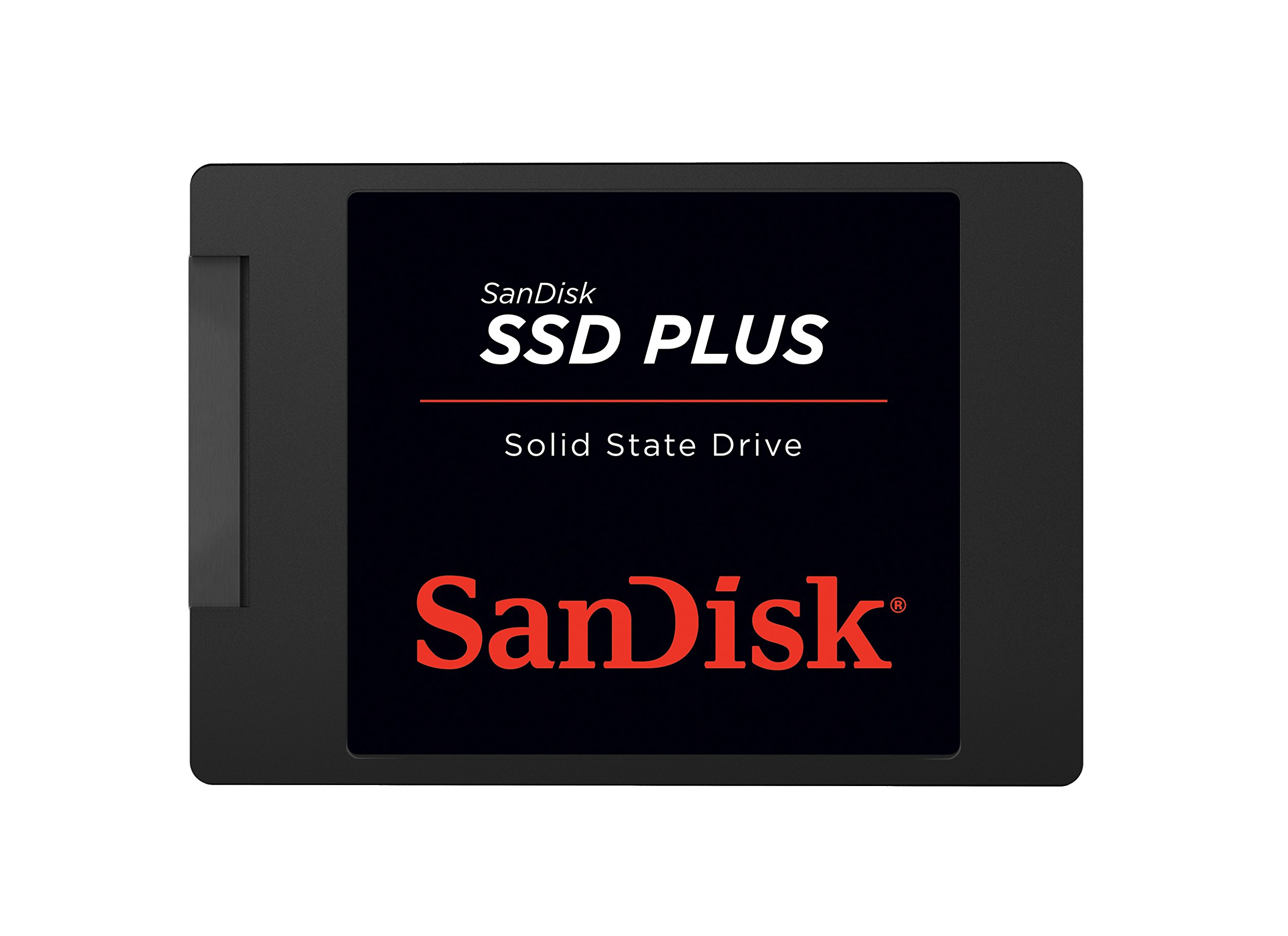 SanDisk SSD PLUS 1TB Internal SSD - SATA III 6 Gb/s, 2.5"/7mm, Up to 535 MB/s - SDSSDA-1T00-G26