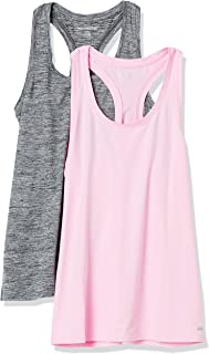Women's Tech Stretch Racerback Tank Top (Available in Plus Size), Multipacks