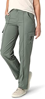 Women's Petite Flex to Go Mid Rise Seamed Cargo Pant