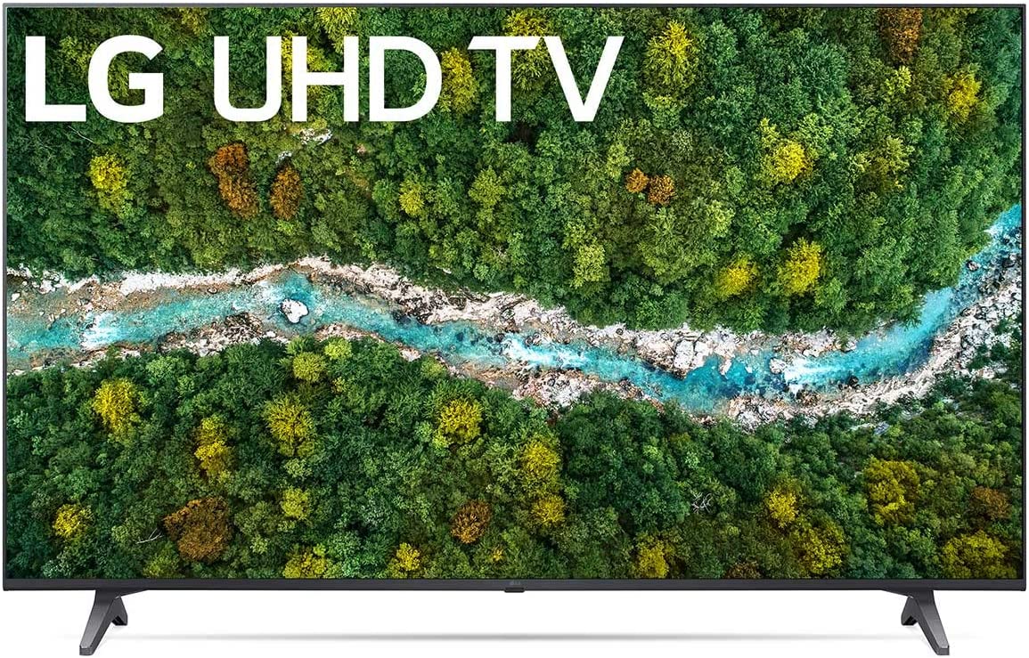         LG 50-Inch Class 76 Series Alexa Built-in 4K Smart TV, 120Hz TruMotion, AI-ThinQ 4K (50UP7670PUC, 2021)       