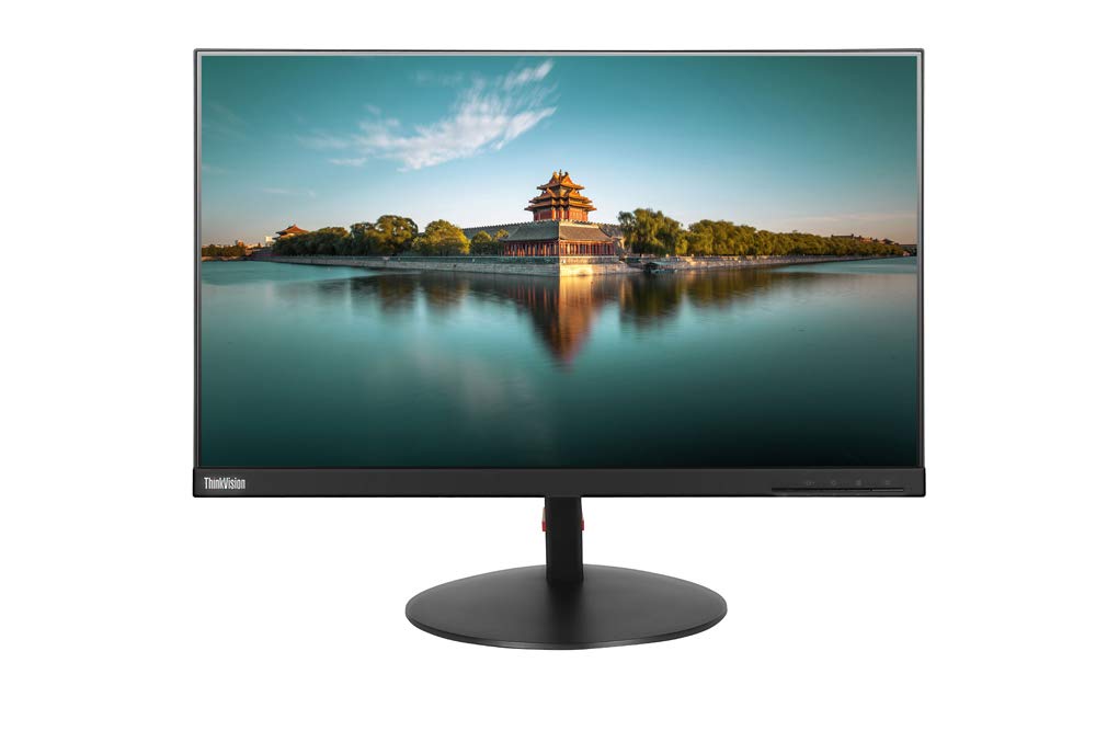 Lenovo ThinkVision T24i 24" Full HD WLED LCD Monitor Raven Black 250 Nit Brightness IPS Technology, 1920 x 1080, HDMI, VGA, DisplayPort, USB Hub HDMI