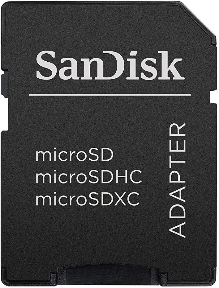         SanDisk MicroSD to SD Memory Card Adapter , Black       