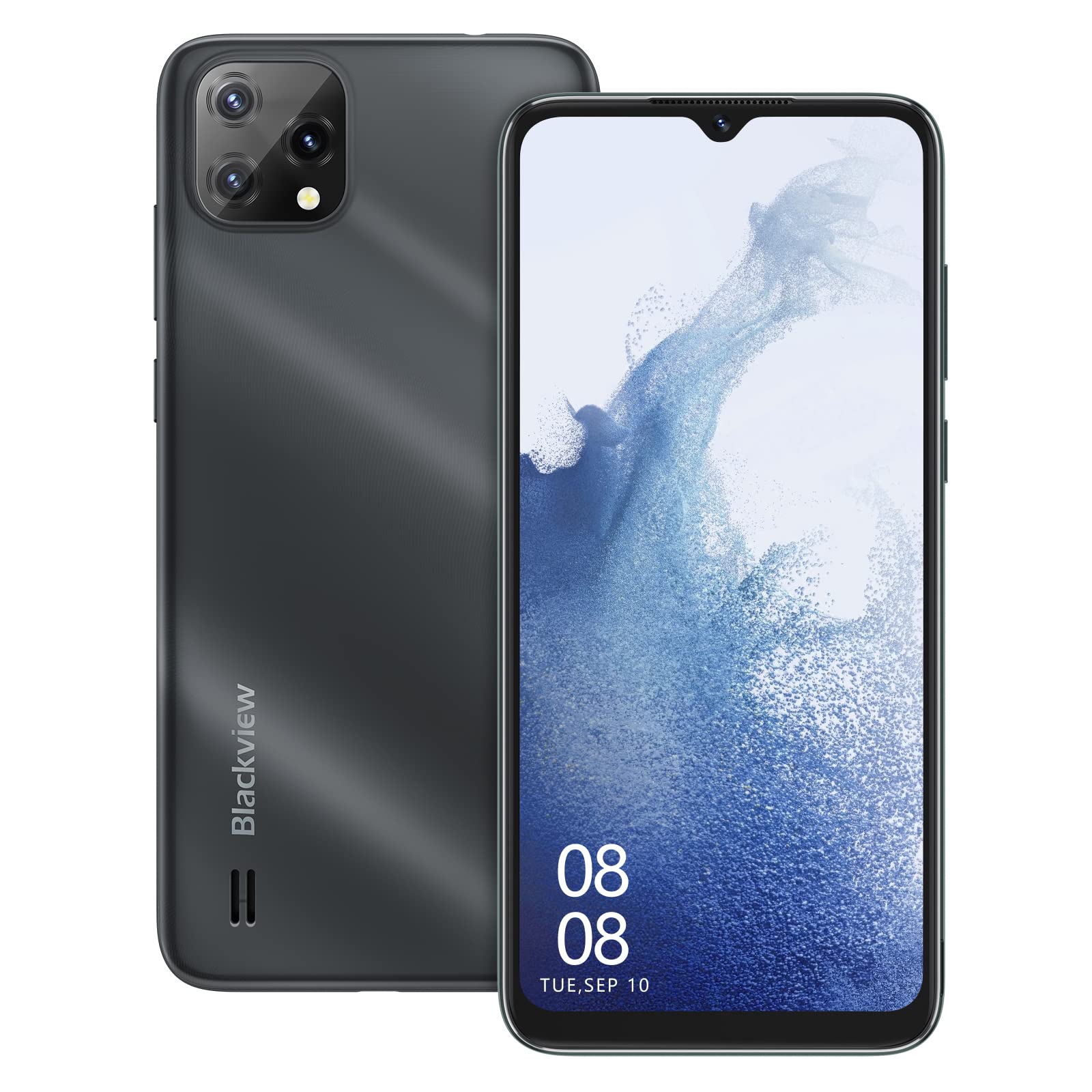 Blackview Mobile Phone A55,4G Dual SIM Unlocked Phones,Android 11 3GB+16GB/TF 128GB Smart Phone Unlocked,Face ID,3 Card Slots,4780mAh Capacity Battery, T-Mobile Unlocked Phone 6.5" HD+Large Screen